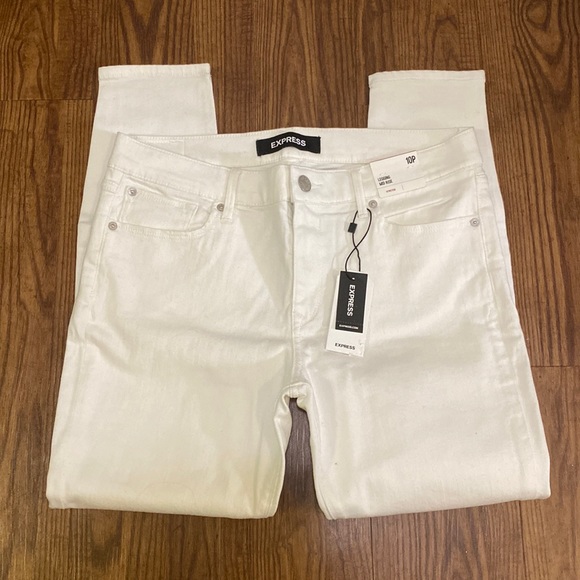 Express Denim - Express White Skinny Jeans
